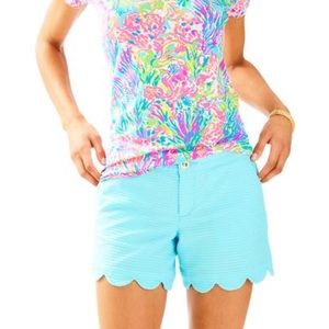 Lilly Pulitzer Scalloped Shorts